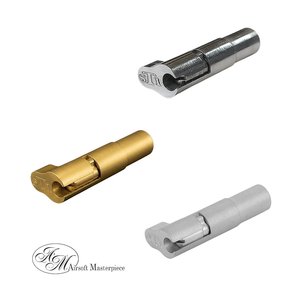 Airsoft Masterpiece STI Style Stainless Steel Magazine Release Catch (3 color)