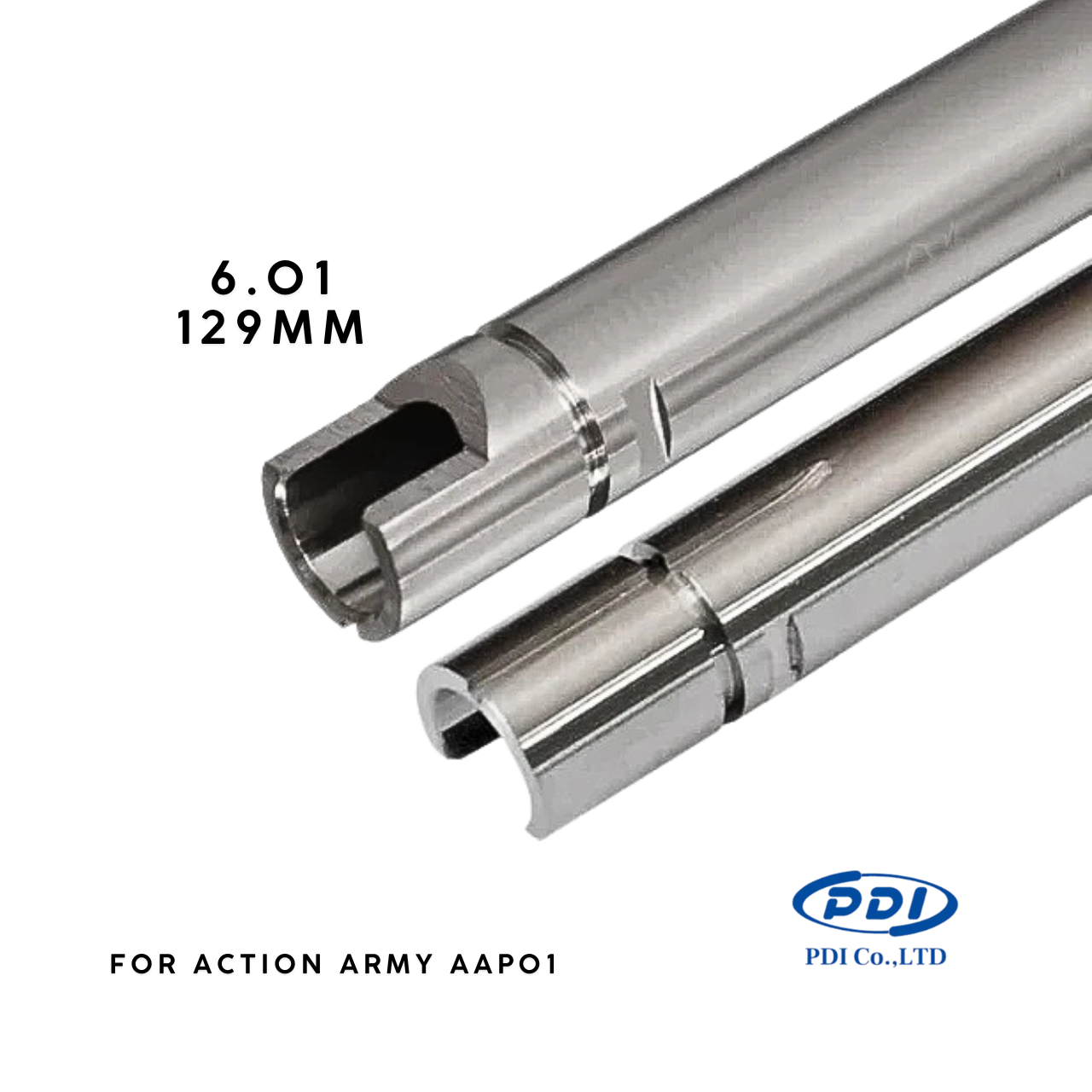 PDI 6.01 Stainless Steel 129mm Inner Barrel for AAP01