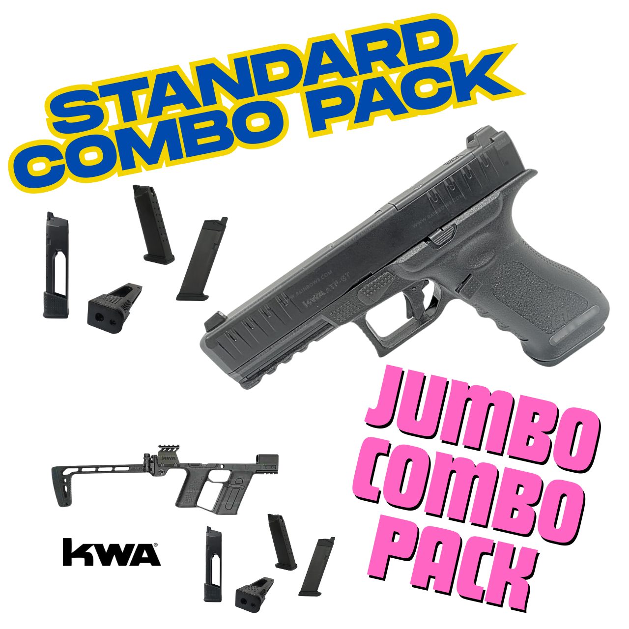 KWA ATP-GT Training Airsoft Pistol (GBB / CO2) (Promotion Version)