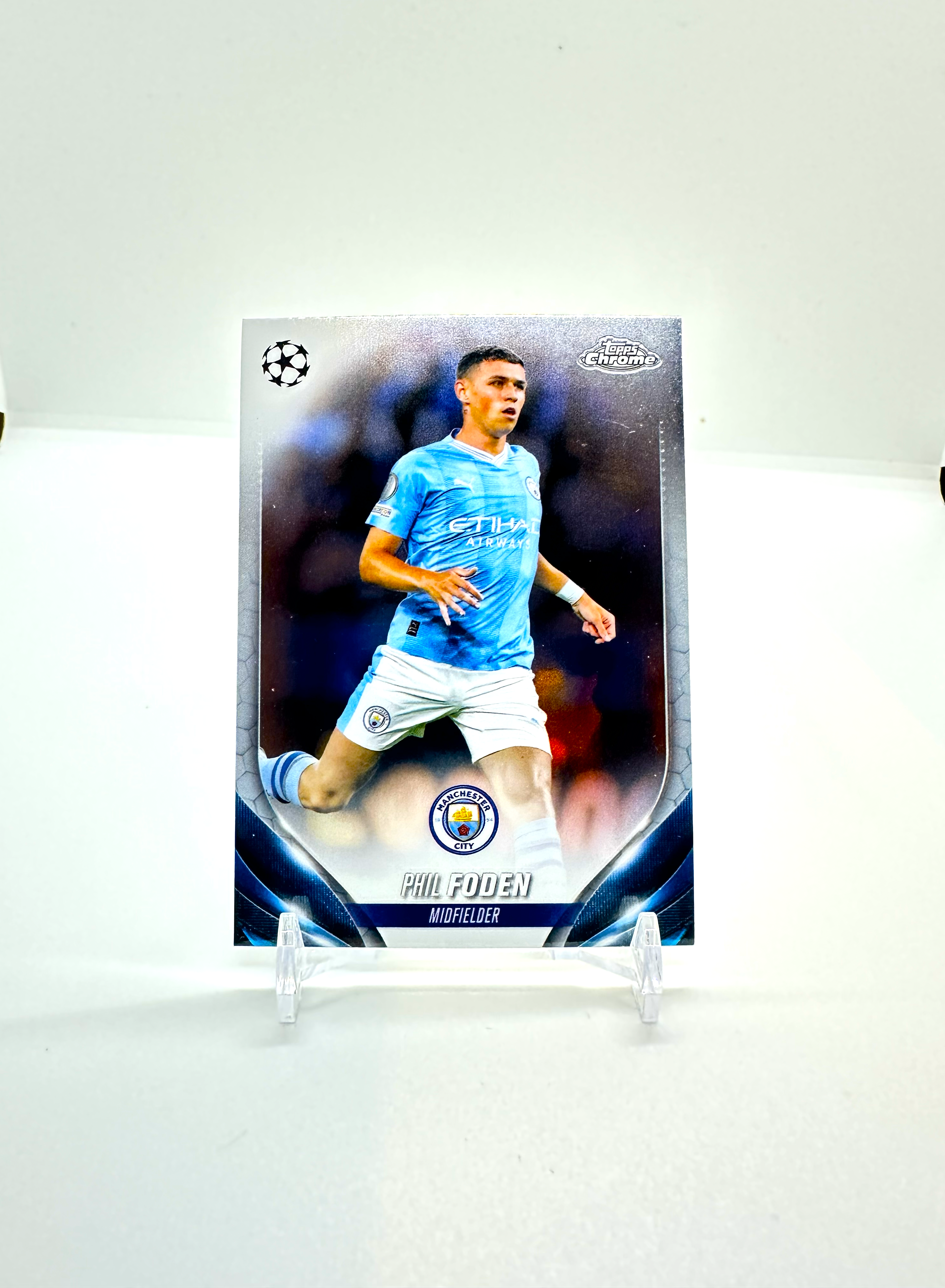 2024 Phil Foden Topps Chrome Manchester City #84
