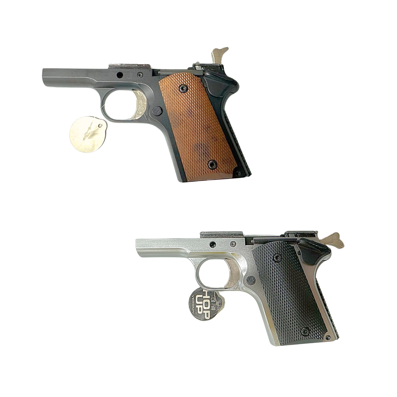 Army Armament R45 Detonics .45 Complete Lower Frame (Black / Silver)