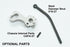 Guarder Stainless Hammer for MARUI HI-CAPA 5.1/4.3 (Combat/Silver)