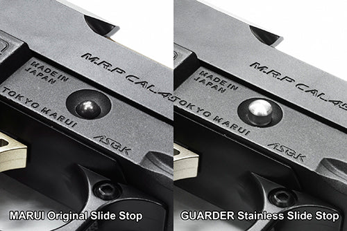 Guarder Stainless Slide Stop for MARUI HI-CAPA 5.1/4.3 (Silver)