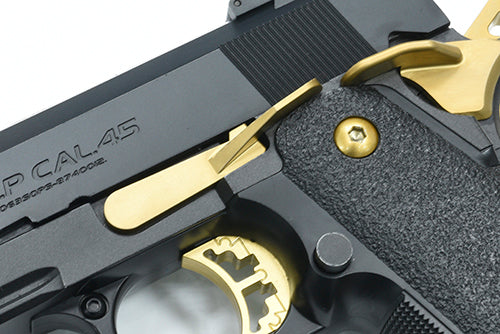 Guarder Stainless Slide Stop for MARUI HI-CAPA 5.1 Gold Match (Titanium Gold)