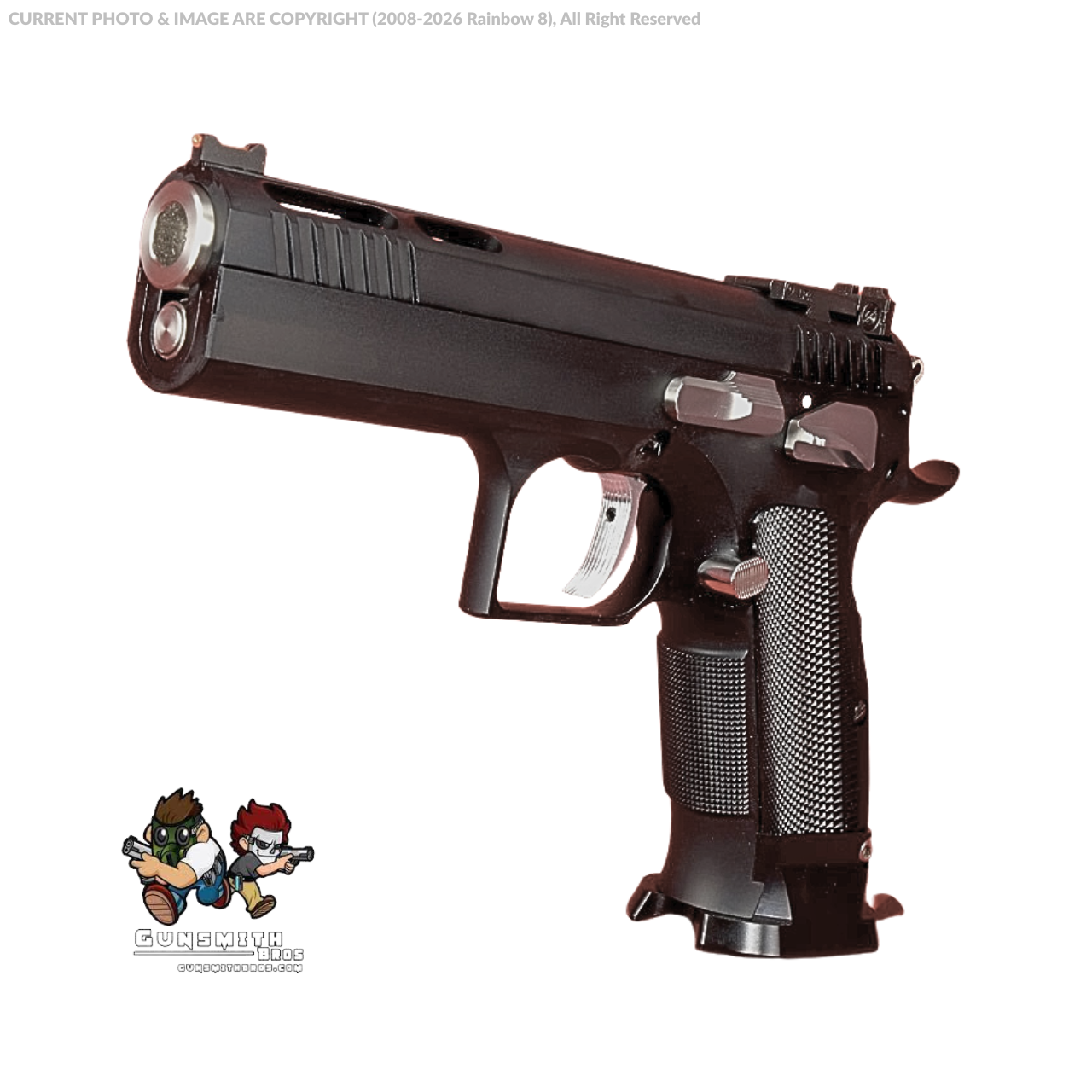 Gunsmith Bros GB-01 TF Standard GBB Pistol (Black)