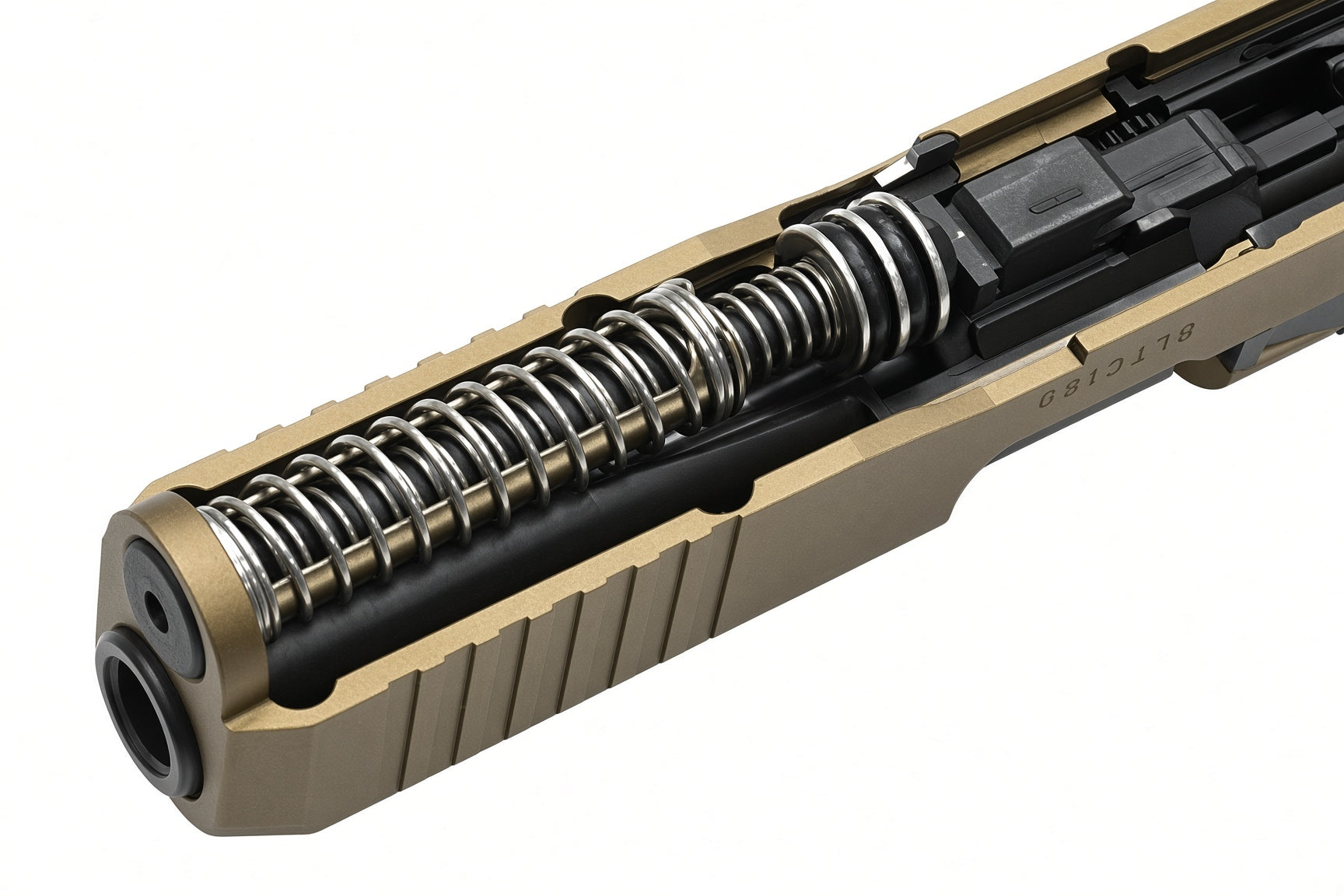 Guarder Aluminum CNC Slide for MARUI G19 Gen5 MOS (FDE)
