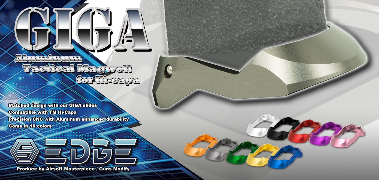 EDGE Custom “GIGA” Magwell for Hi-CAPA (10 colors)