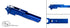 Airsoft Masterpiece Aluminum Frame with Tactical Rail - Infinity 3.9 (Blue)