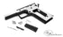 Airsoft Masterpiece S Style 1911 Square Trigger Guard Aluminum Frame (4 colors)