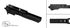 Airsoft Masterpiece Aluminum Frame - STI 3.9 with Tactical Rail (Black)