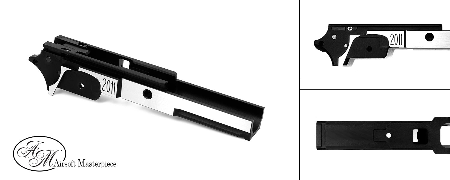 Airsoft Masterpiece Aluminum Frame - STI 3.9 with Tactical Rail (Two Tone)