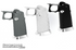 Gunsmith Bros Aggressive Version Aluminum Grip for Hi-Capa (3 colors)