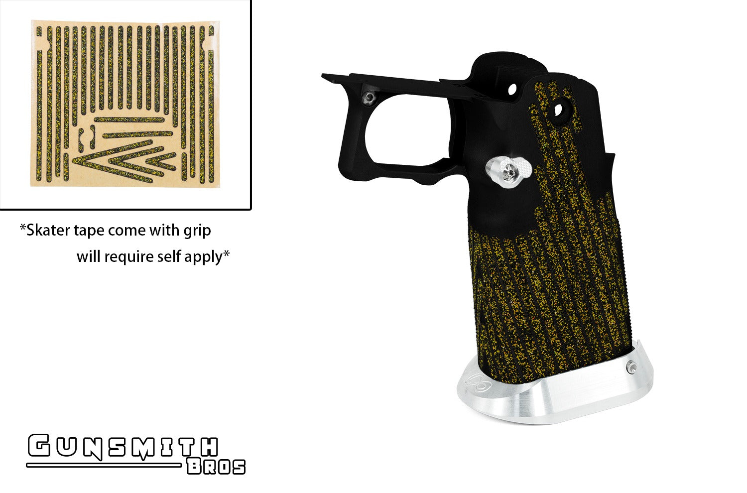 Gunsmith Bros Infinity with Tape Aluminum Grip for Hi-Capa (9 color)