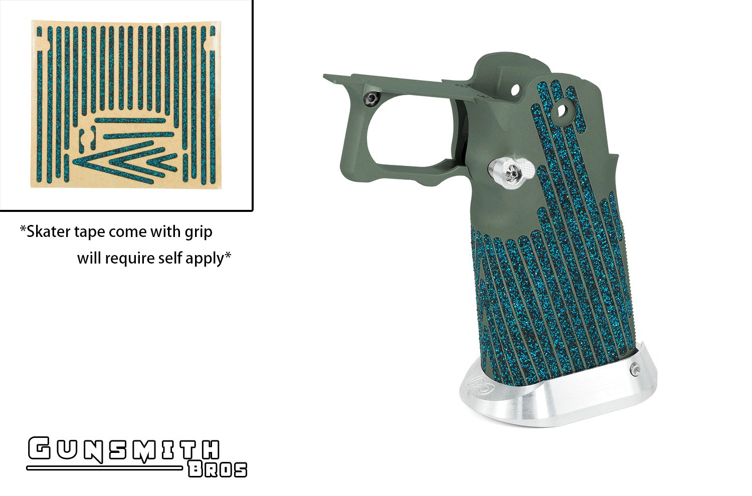 Gunsmith Bros Infinity with Tape Aluminum Grip for Hi-Capa (9 color)