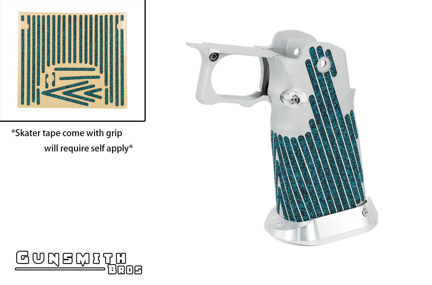 Gunsmith Bros Infinity with Tape Aluminum Grip for Hi-Capa (9 color)