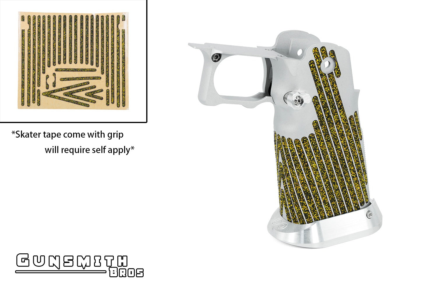 Gunsmith Bros Infinity with Tape Aluminum Grip for Hi-Capa (9 color)