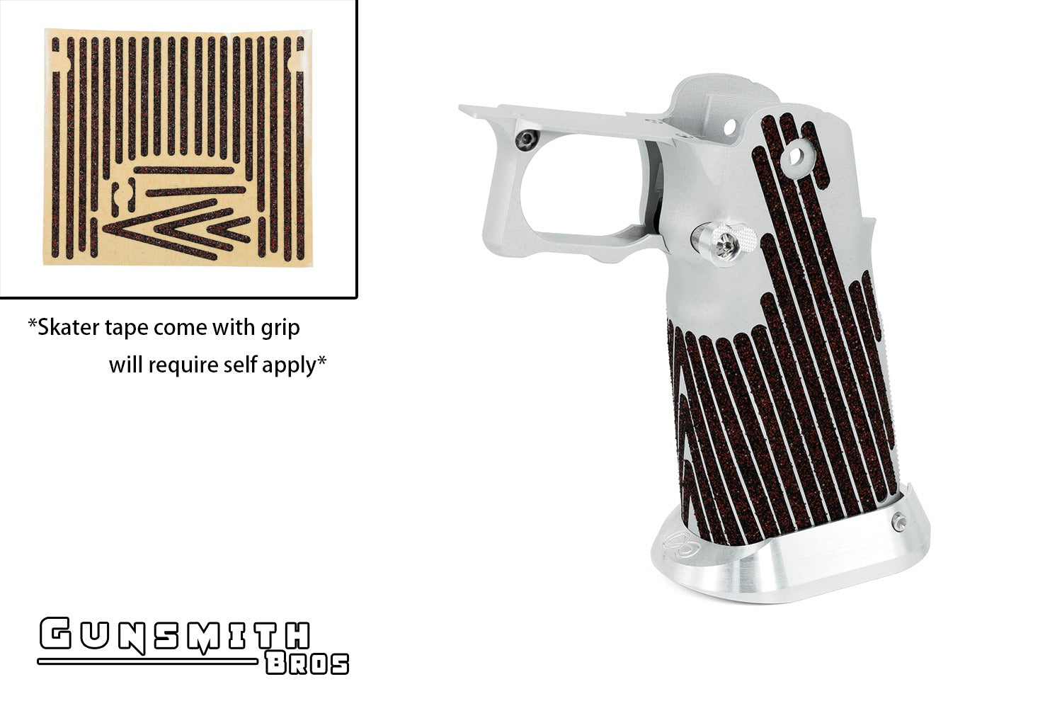 Gunsmith Bros Infinity with Tape Aluminum Grip for Hi-Capa (9 color)
