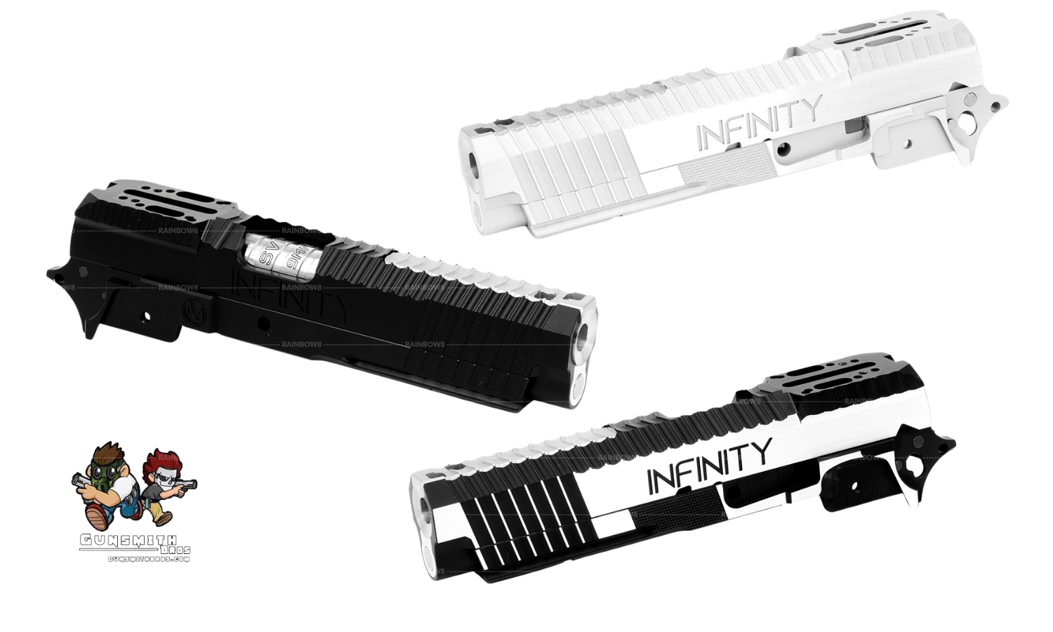 Gunsmith Bros Infinity FORMULA Hybrid Barrel Carry Optic Kit for Hi-Capa (3 colors)