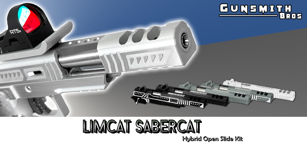 Gunsmith Bros LimCat SaberCat Hybrid Open Kit for Hi-Capa (5 color)
