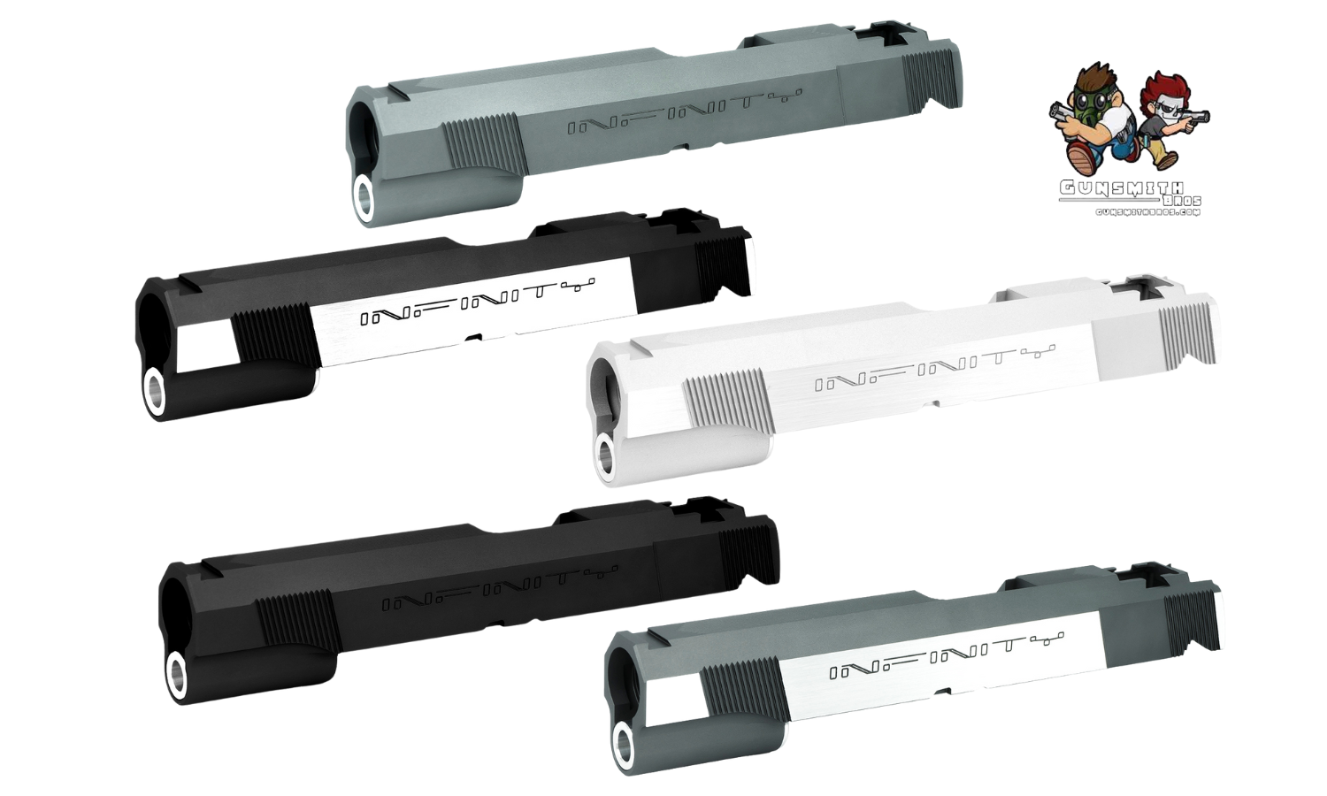 Gunsmith Bros Infinity Vintage Standard Slide for Hi-capa (5 colors)
