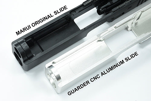 Guarder Aluminum CNC Slide for MARUI G19 Gen4 (Silver)