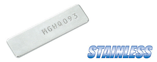 Guarder Stainless Serial Number Tag for MARUI G17 Gen5 (Original Number)