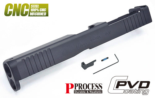 Guarder Steel CNC Slide for MARUI G17 Gen5 MOS (PVD Black)