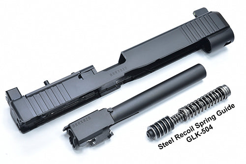 Guarder CNC Steel Slide/Barrel Kit for MARUI G17 Gen5 MOS (G34 Gen5 MOS/Black)