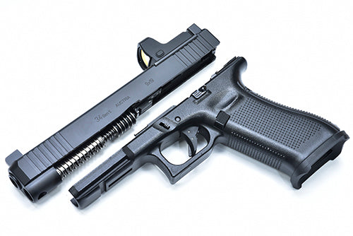 Guarder CNC Steel Slide/Barrel Kit for MARUI G17 Gen5 MOS (G34 Gen5 MOS/Black)