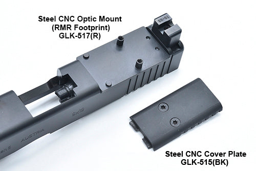 Guarder CNC Steel Slide for MARUI G19 Gen5 MOS (G45 Gen5 MOS/PVD Black)