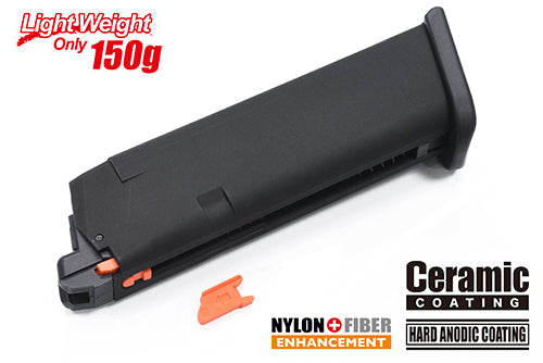 Guarder Light Weight Aluminum Magazine for MARUI G17 Gen5 (Black)
