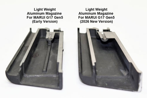 Guarder Light Weight Aluminum Magazine for MARUI G17 Gen5 (Black)