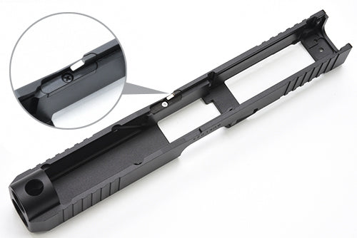 Guarder CNC Aluminum Slide/Steel Barrel Kit for MARUI G17 Gen5 MOS (G47 Gen5 MOS/Black)
