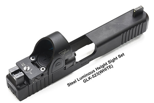 Guarder CNC Aluminum Slide/Steel Barrel Kit for MARUI G17 Gen5 MOS (G47 Gen5 MOS/Black)