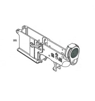 Lower Receiver (Part No.1001) For KWA HK416D GBB