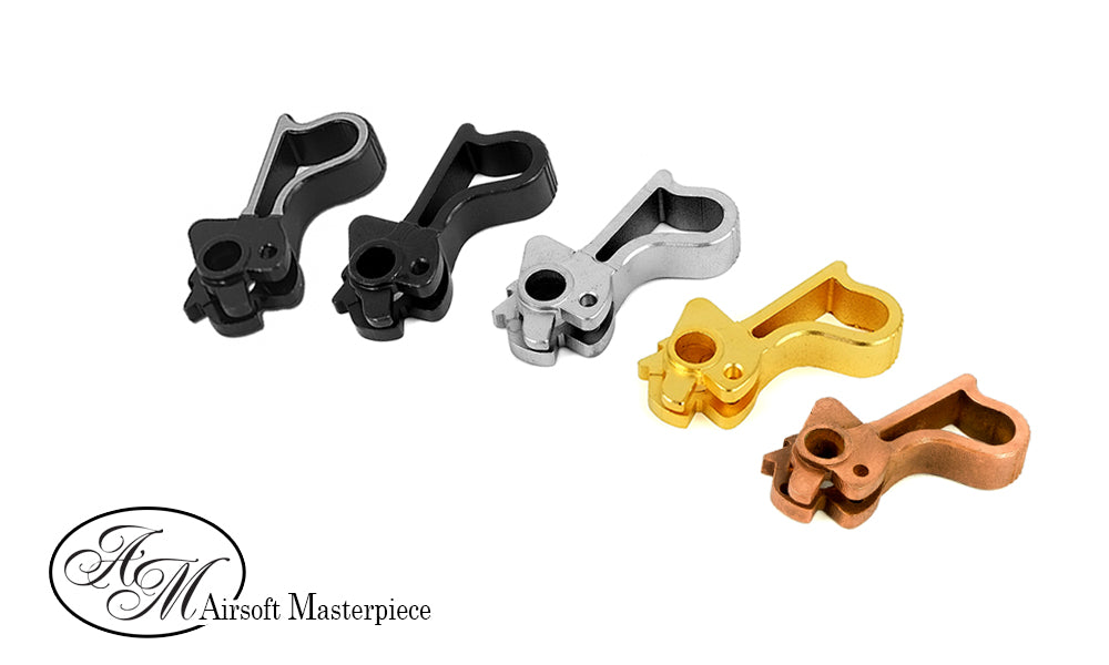 Airsoft Masterpiece CNC Steel Hammer & Sear Set for Marui Hi-CAPA (Commander) Type 13 Two Tone