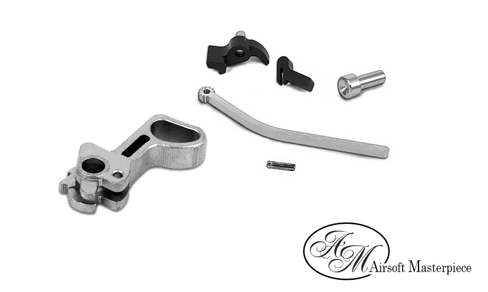Airsoft Masterpiece CNC Steel Hammer & Sear Set for Marui Hi-Capa Type 18 (Infinity HD) (4 color)