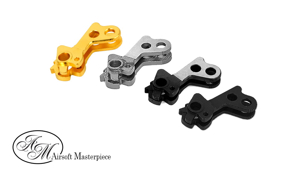 Airsoft Masterpiece CNC Steel Hammer & Sear Set for Marui Hi-Capa Type 21 (Koenig Low Mass) (4 color)