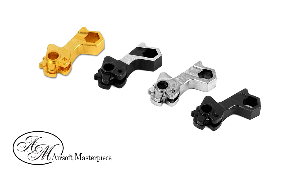 Airsoft Masterpiece CNC Steel Hammer & Sear Set for Marui Hi-Capa Type 22 (Hex) (4 color)