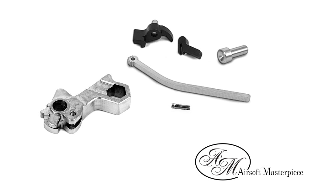 Airsoft Masterpiece CNC Steel Hammer & Sear Set for Marui Hi-Capa Type 22 (Hex) (4 color)