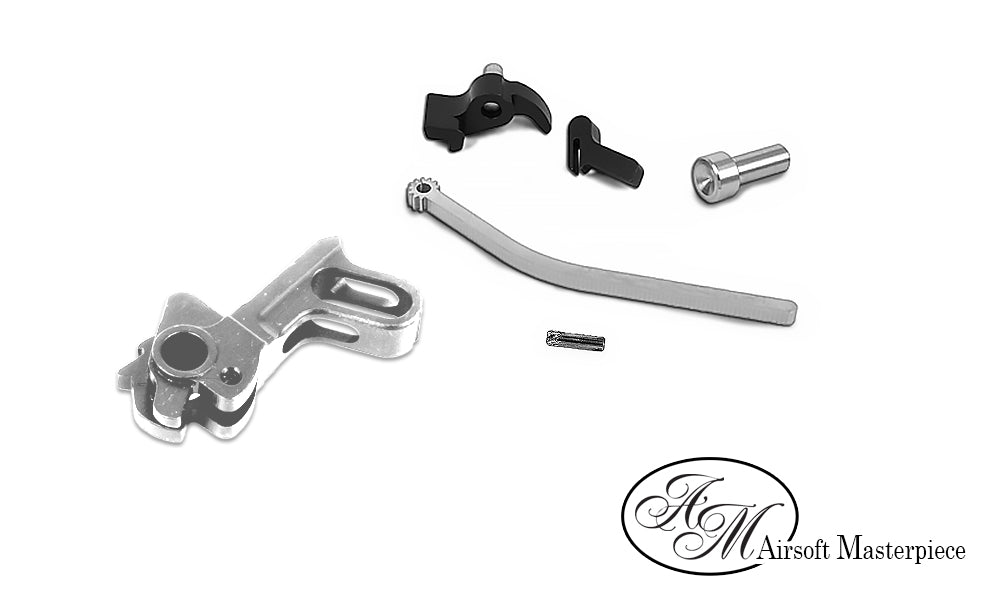Airsoft Masterpiece CNC Steel Hammer & Sear Set for Marui Hi-CAPA (EGW) (3 colors)