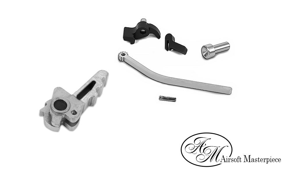 Airsoft Masterpiece CNC Steel Hammer & Sear Set for Marui Hi-CAPA (Infinity Trax) (3 color)