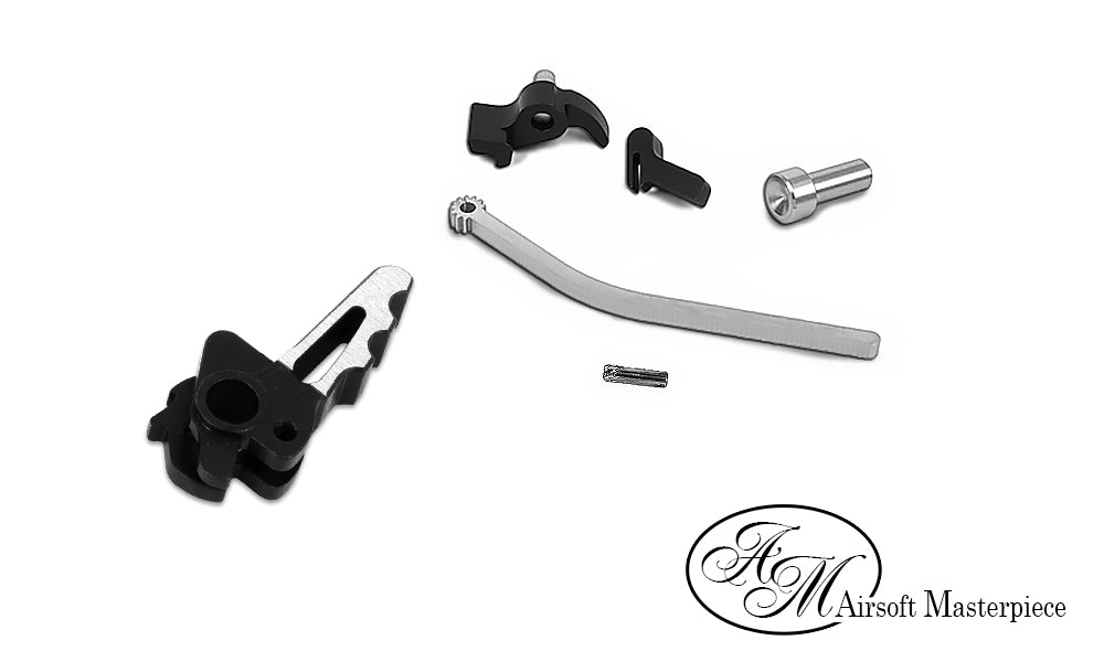 Airsoft Masterpiece CNC Steel Hammer & Sear Set for Marui Hi-CAPA (Infinity Trax) (3 color)