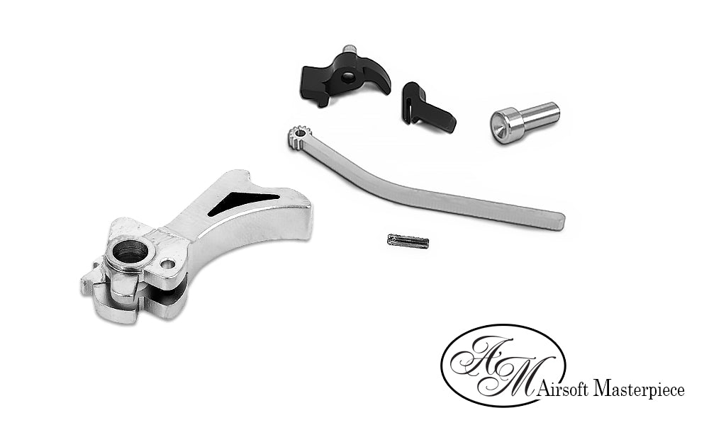 Airsoft Masterpiece CNC Steel Hammer & Sear Set for Marui Hi-Capa Type 2 (STI Spur) (4 color)