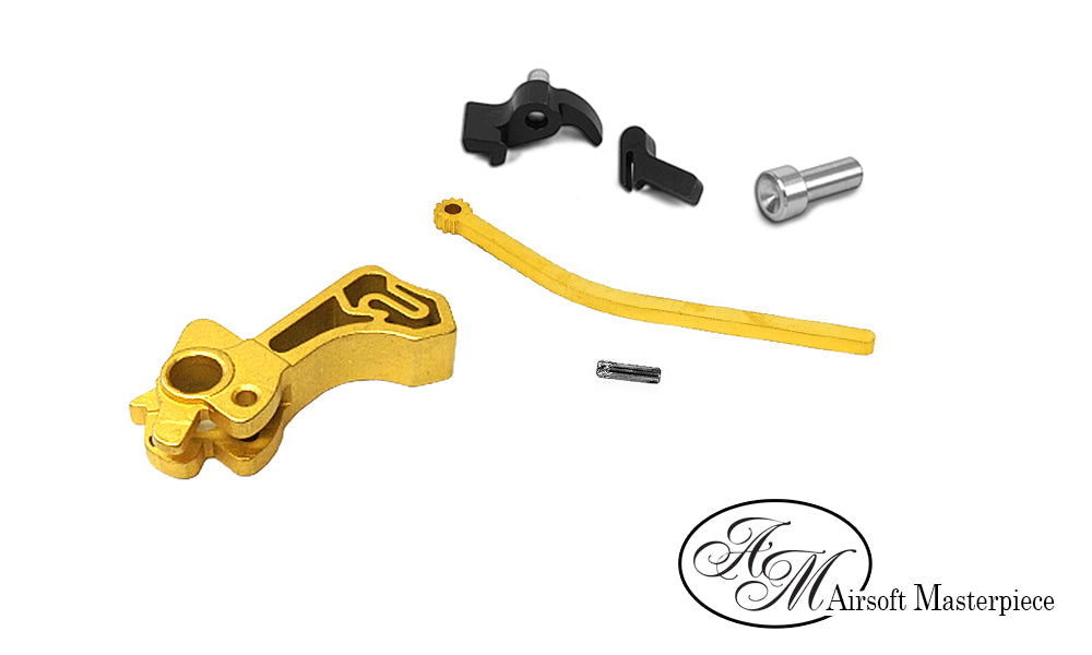 Airsoft Masterpiece CNC Steel Hammer & Sear Set for Marui Hi-Capa Type 3 (Infinity SV) (4 color)