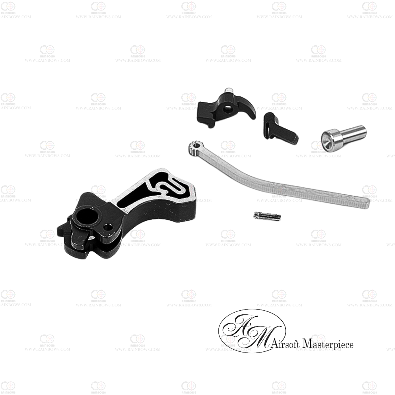 Airsoft Masterpiece CNC Steel Hammer & Sear Set for Marui Hi-capa (Infinity SV) (4 color)