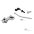 Airsoft Masterpiece CNC Steel Hammer & Sear Set for Marui Hi-CAPA (STI Square) Type 6  (Silver)