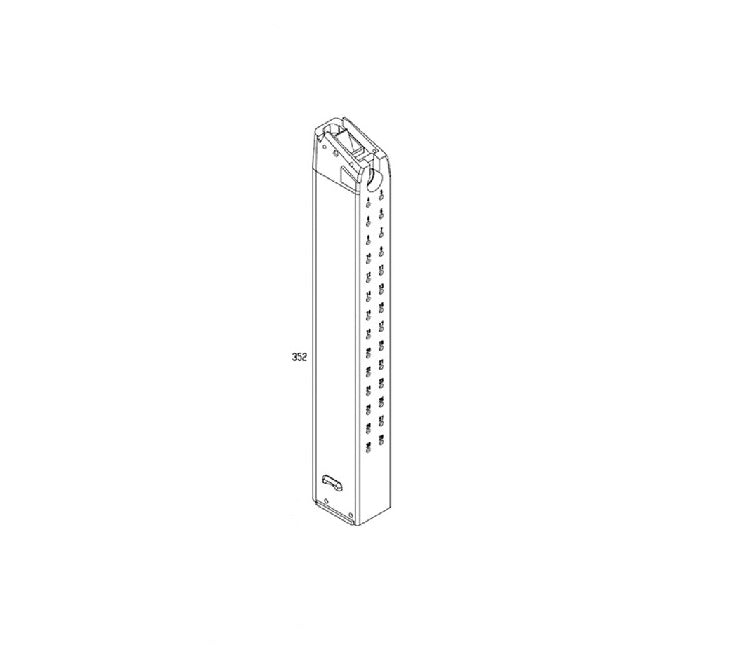 Magazine Case (Part No.352) For KWA KRISS Vector GBB