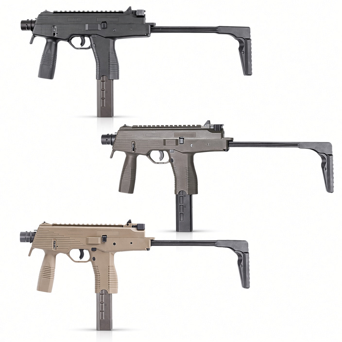 KSC MP9 SMG (Ranger Grey / Black / FDE)