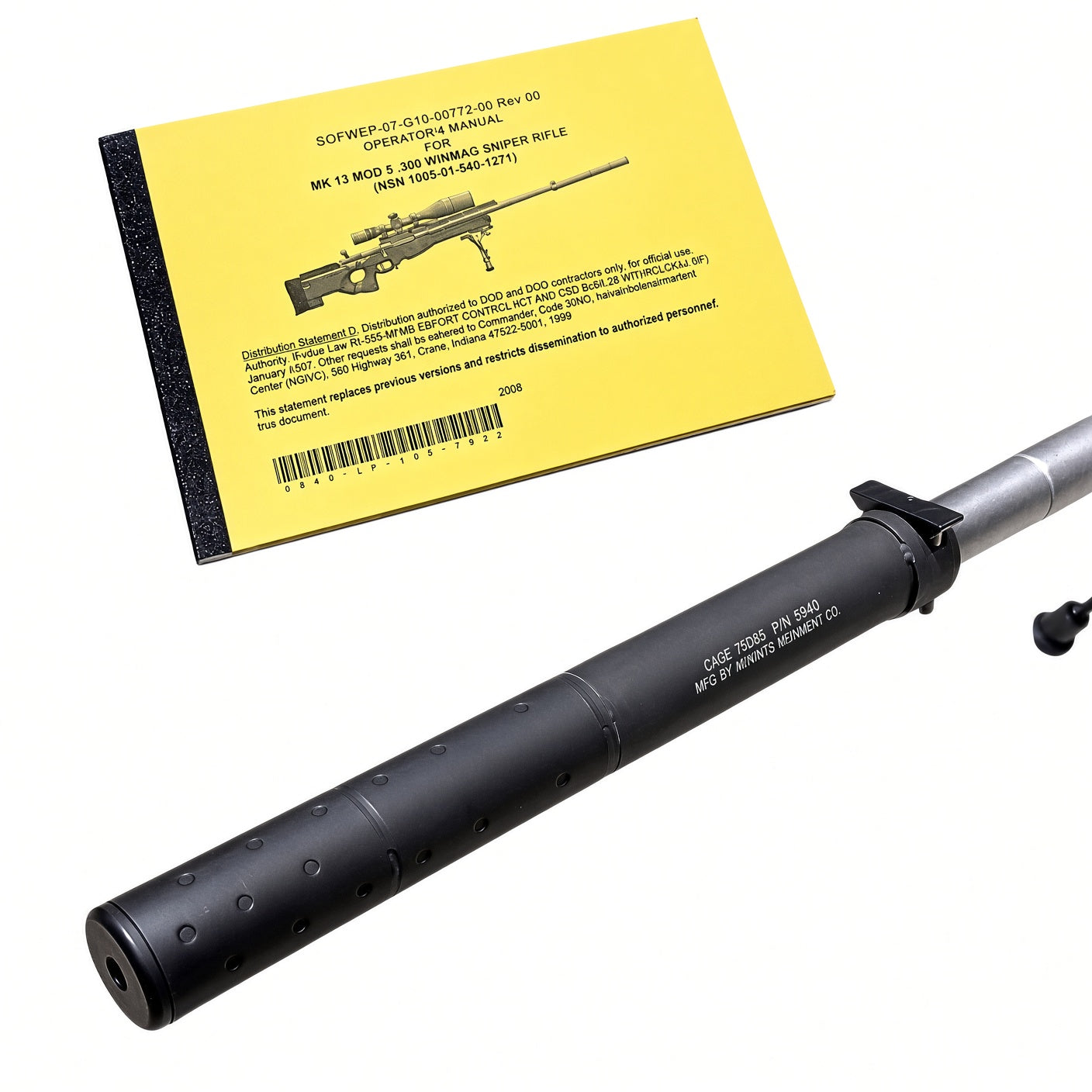 SVOBODA MK13 MOD5 Shell Ejecting GBB Sniper Rifle